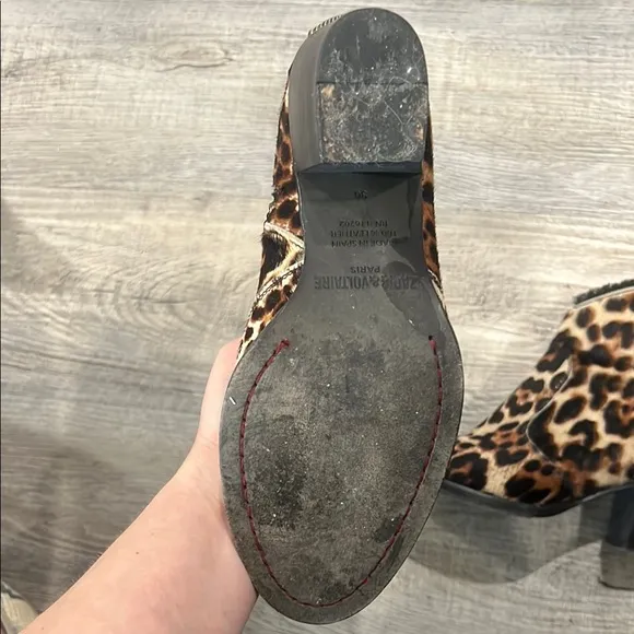 Zadig &amp; Voltaire boots size 6 , 100% leather , made us Spain , like new