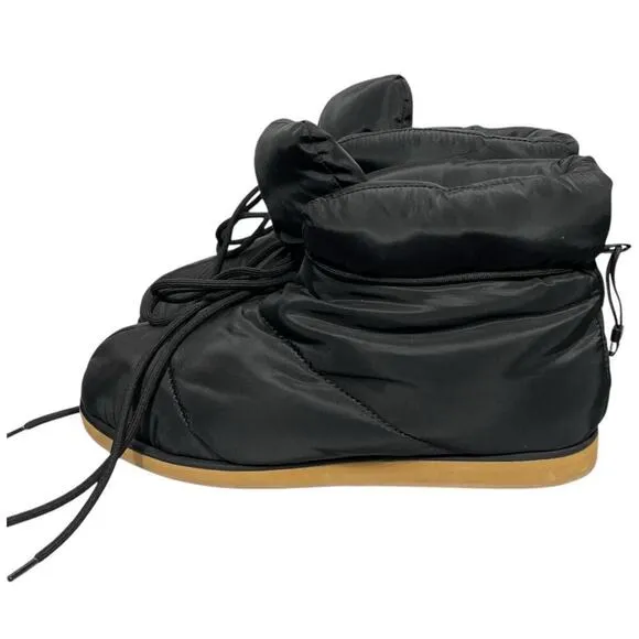 Zara Black Puffer Boots / Size-41-10