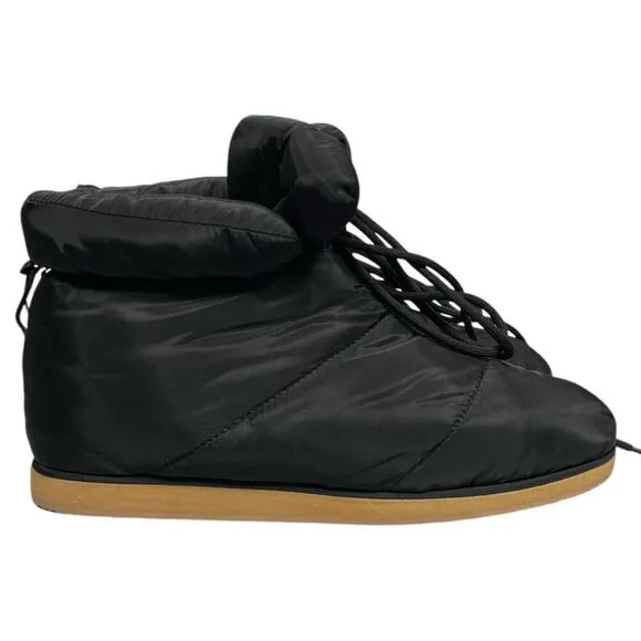 Zara Black Puffer Boots / Size-41-10